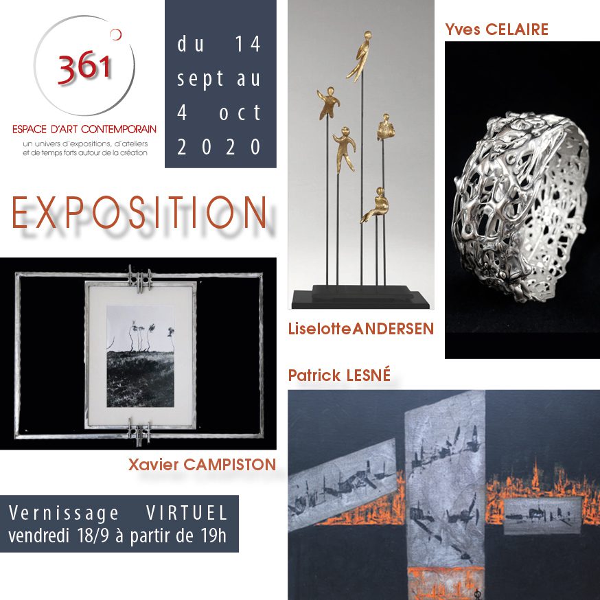 14 sept > 4 oct 2020 - 361° Espace d'Art Contemporain - Aix-en-Provence (France)