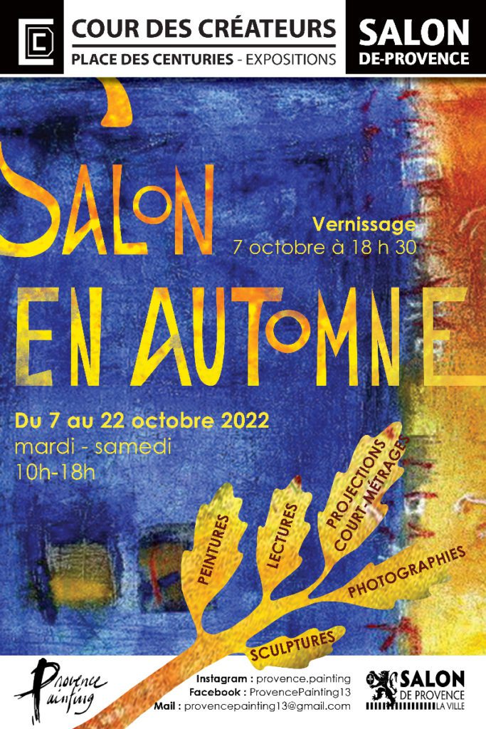 7>22/10/22  – Salon en automne (Salon de Provence – France)