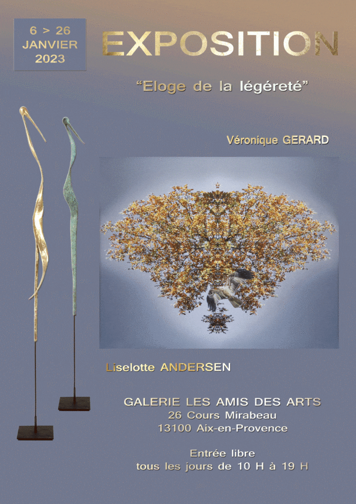 6 > 26/01/23 – Galerie Les amis des Arts (Aix-en-Provence)