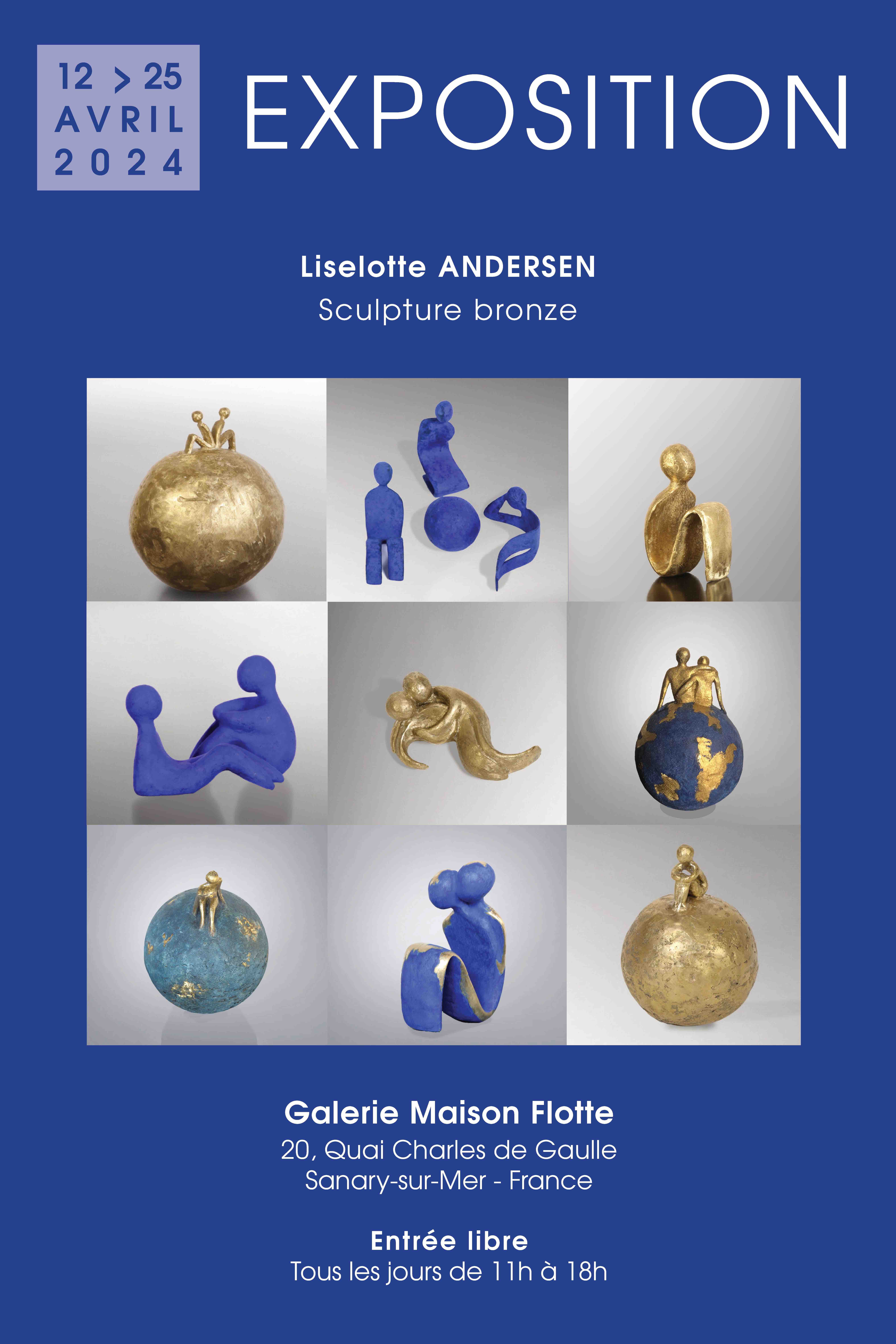 12 > 25 avril 2024 - Galerie Maison Flotte (Sanary-sur-mer)