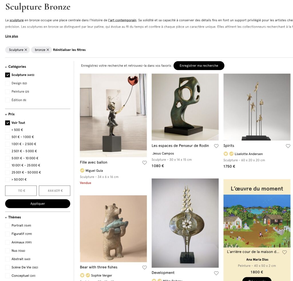 • Online Gallery
• International