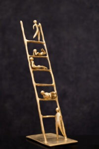 Sculpture bronze Liselotte Andersen - Dreams